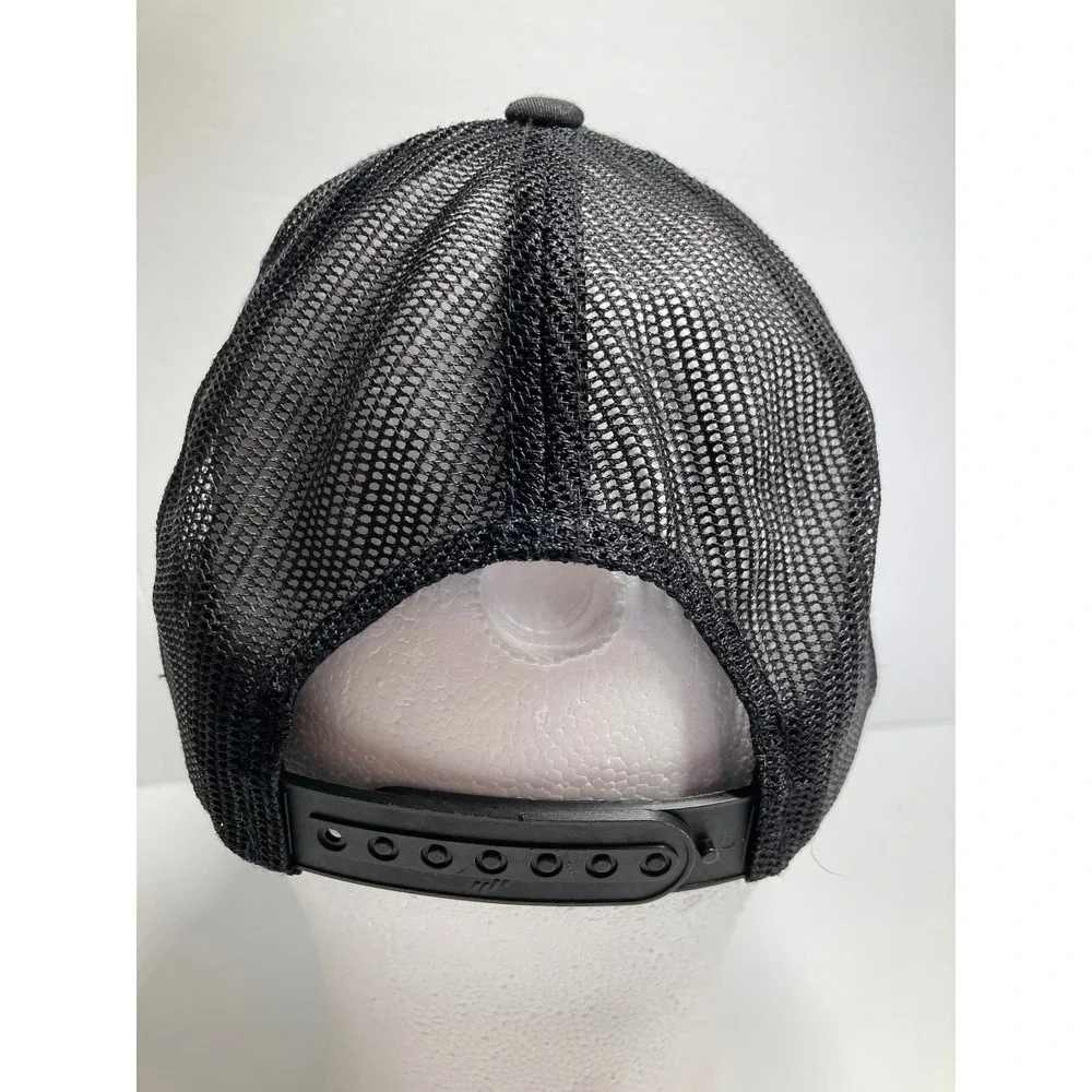 Truckers Run the Nation Adult Cap Hat‎ Black Patch Mesh Snapback Adjustable